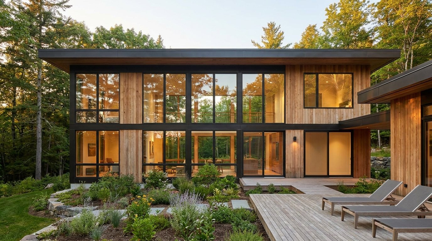 Residencia contemporánea con soluciones de control solar